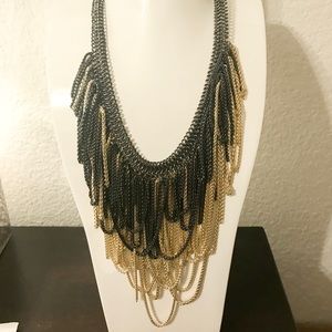 Margot Necklace - Gold/Gunmetal